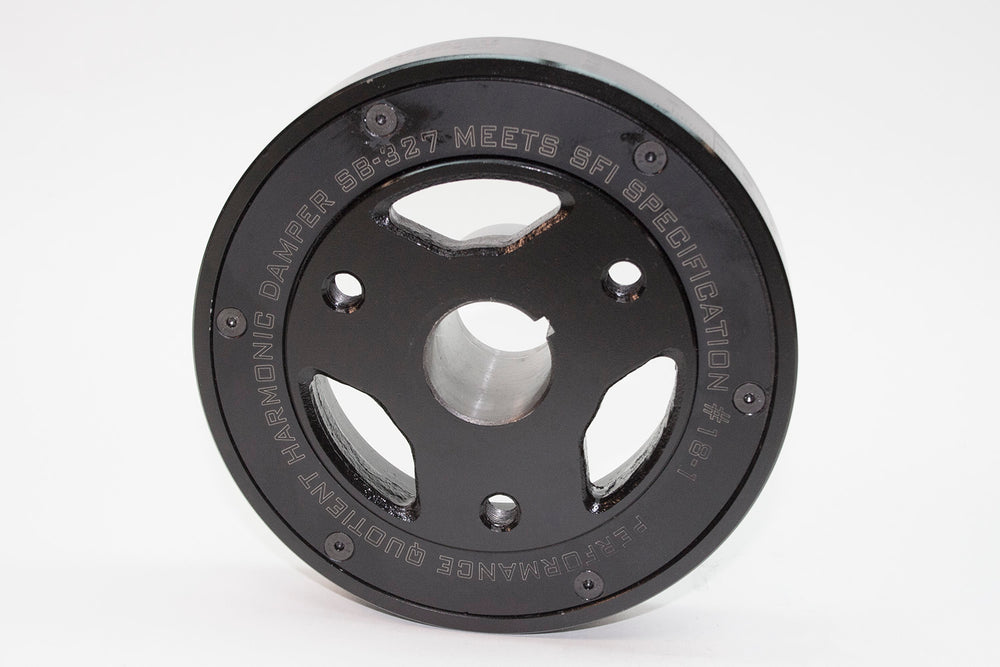 PRW - Pro Series SFI-Rated Injected-Elastomer Damper, Black - 2432740