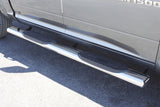 Lund Side Bars 6in Oval Straight - Stainless Steel