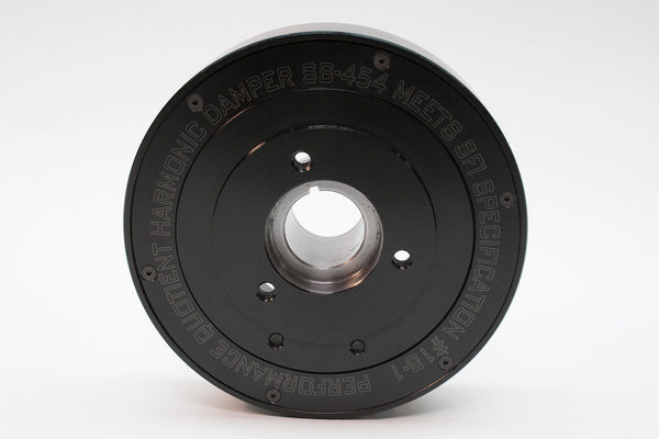 PRW - Pro Series SFI-Rated Injected-Elastomer Damper, Black - 2445441