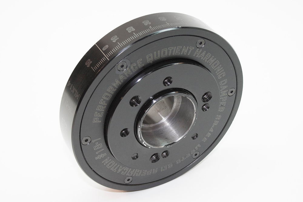 PRW - Pro Series SFI-Rated Injected-Elastomer Damper, Black - 2445541