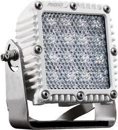Rigid Industries Q-Series PRO LED Light, Flood Diffused, White Housing, Single