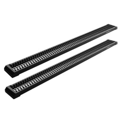 Raptor Series HD WorkStep Running Boards Black Textured Aluminum - Part# 2486-0301BT (RAP2486-0301BT)
