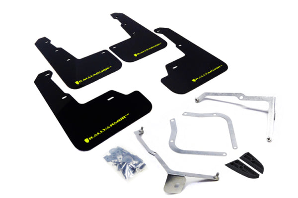 Rally Armor Garde-boue UR 15-21 Subaru WRX/STI - noir avec logo vert