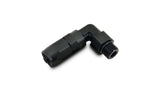 Vibrant Performance - 24903 - Male Hose End Fitting, 90 Degree; Size: -6AN; Thread: (8) 3/4 in.-16; w/ O-Ring