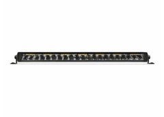 Go Rhino 20.5In Blackout Combo Series Single Row Light Bar with Amber Lighting Blk (751052012CSS)