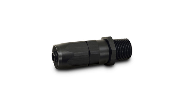 Vibrant Performance - 26002 - Male Straight Hose End Fitting - Size: -6AN - Pipe Thread 3/8 in. NPT