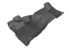 3D MAXpider 2011-2016 Ford F-250 Super Duty / F-350 Super Duty / F-450 Regular Cab Kagu 1st Row Floormat - Black
