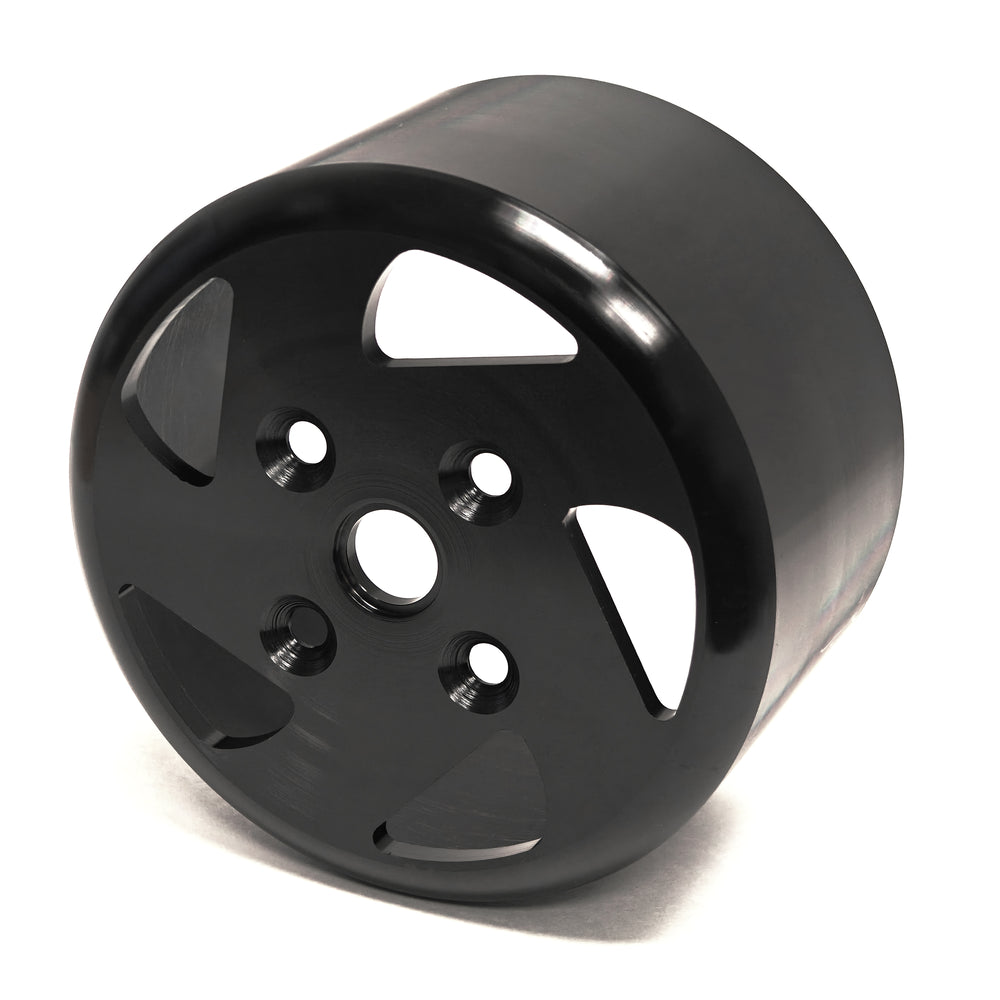 PRW - PULLEY, WATER PUMP, steel, 3.50" deep, Black Powder Coat - 2634657