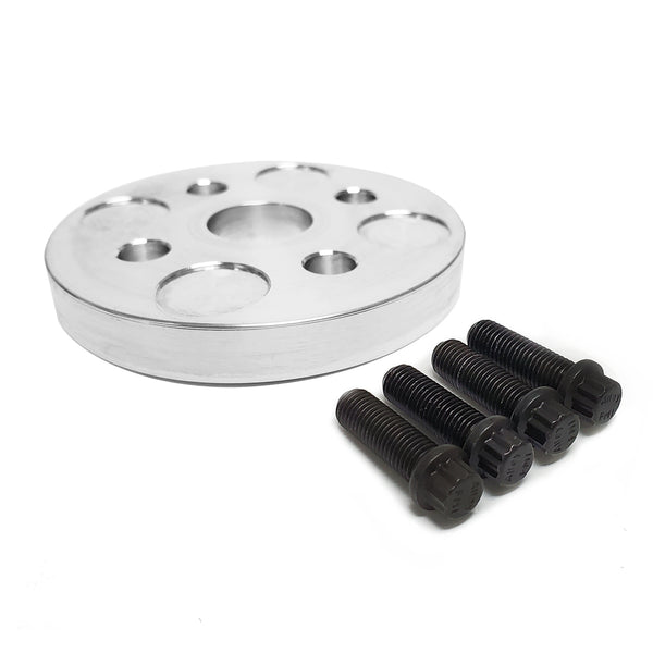 PRW - Ensemble de renfort de poulies, pour pompes à eau PRW avec moyeu GM à 8 boulons, aluminium en billette 6061 - 2636400