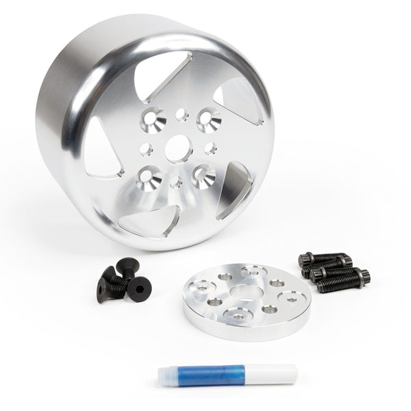 PRW - Pulley Kit, Water Pump, 83mm Deep, Silver Anodized - 2636413