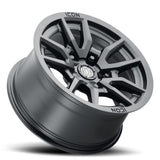 ICON Vector 5 17x8.5 5x150 25mm Offset 5.75in BS 110.1mm Bore Satin Black Wheel (2617855557SB) — view 3