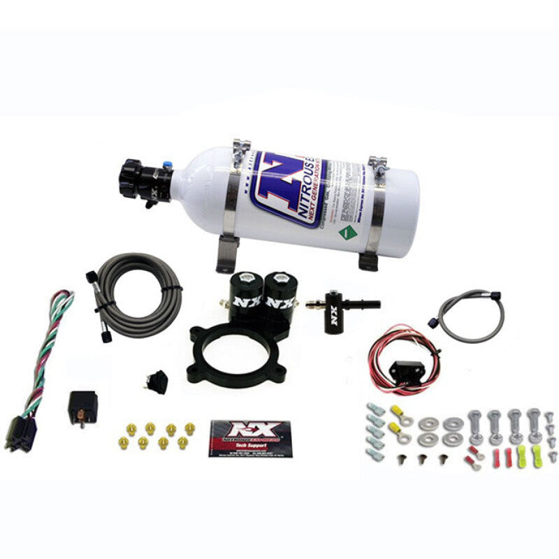 Nitrous Express Système de plaque de nitreux 2021+ camion Ford F-150 5.0L Coyote bouteille de 5lb