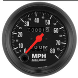 3-3/8" SPEEDOMETER, 0-80 MPH, Z-SERIES