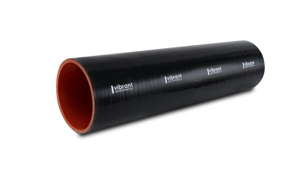 Vibrant Performance - 27271 - Straight Hose Coupler, 1.25 in. I.D. x 12.00 in. long - Black