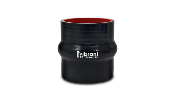 Vibrant Performance - 2729 - Hump Hose Coupler, 1.50 in. I.D. x 3.00 in. long - Black