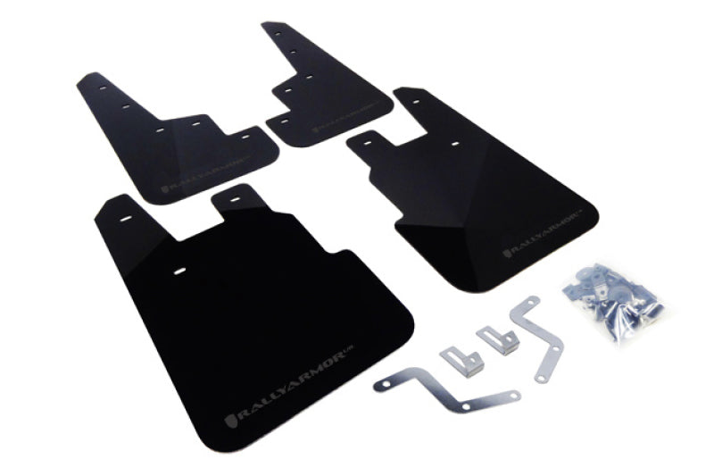 Rally Armor Garde-boue 14-18 Subaru Forester - noir avec logo gris