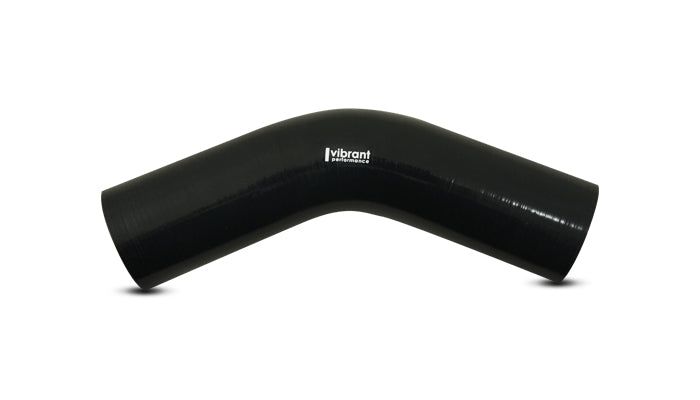 Vibrant Performance - 2755 - 45 Degree Elbow, 3.50 in. I.D. x 4.00 in. Leg Length - Black