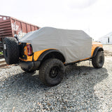 Cab Cover w/ Door Flaps - Gray (21+ Bronco 2-Door)