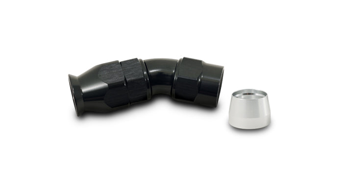 Vibrant Performance - 28306 - 30 Degree High Flow Hose End Fitting for PTFE Lined Hose, -6AN