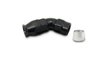 Vibrant Performance - 28408 - 45 Degree High Flow Hose End Fitting for PTFE Lined Hose, -8AN