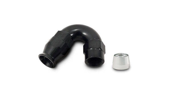 Vibrant Performance - 28506 - 150 Degree High Flow Hose End Fitting for PTFE Lined Hose, -6AN