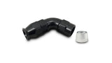 Vibrant Performance - 28604 - 60 Degree High Flow Hose End Fitting for PTFE Lined Hose, -4AN