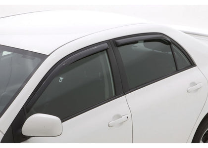 Auto Ventshade 2009-2013 Corolla 4Pc Original Ventvisorsmoke