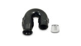 Vibrant Performance - 28808 - 180 Degree High Flow Hose End Fitting for PTFE Lined Hose, -8AN