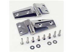 Rugged Ridge 0718 Wrangler HOOD Hinge KIT Stainless Steel