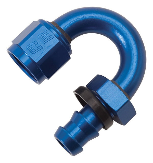 Russell Performance Embout de tuyau -10 AN Twist-Lok 180 degrés (rayon de 15/16 po)