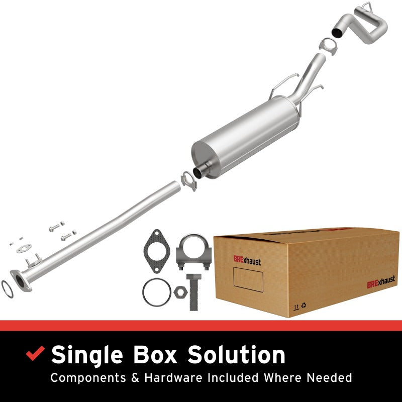 BRExhaust 01-04 Toyota Tacoma 2.7L Direct-Fit Replacement Exhaust Kit