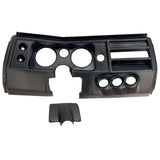 GAUGE MOUNT, DIRECT FIT, (5" X2, 2 1/16" X4), CHEVY CHEVELLE NO VENT 68