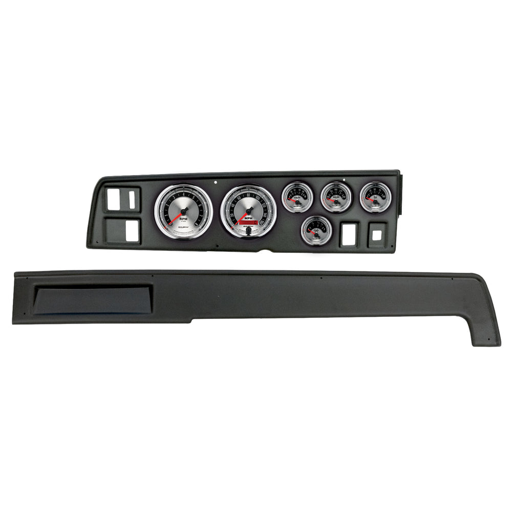 AutoMeter 6 Gauge Direct-Fit Dash Kit, Dodge Charger 68-70, American Muscle