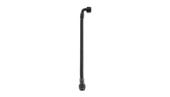 Vibrant Performance - 29072- PTFE Flex Hose Assembly, AN Hose Size: -8, Hose Length: 24 in, Hose End Style: Straight / 90 Degrees