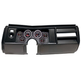 6 GAUGE DIRECT-FIT DASH KIT, CHEVY CHEVELLE NO VENT 69, SPORT-COMP II (2908-12)