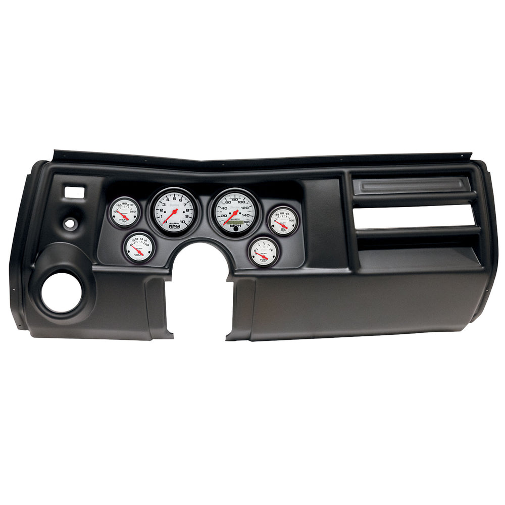 AutoMeter 6 GAUGE DIRECT-FIT DASH KIT, CHEVY CHEVELLE VENT 69, PHANTOM