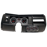 6 GAUGE DIRECT-FIT DASH KIT, CHEVY CHEVELLE NO VENT 69, SPORT-COMP II (2910-12)