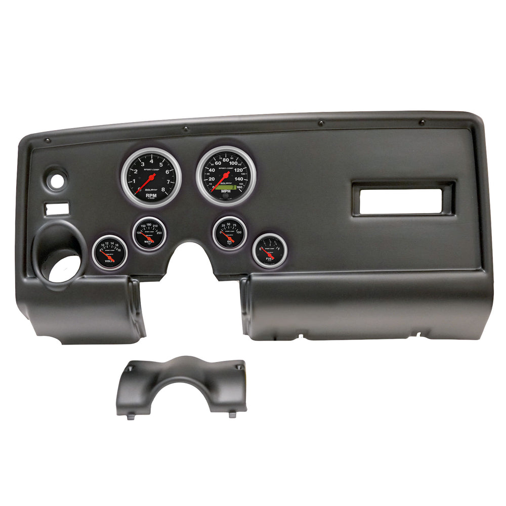 AutoMeter 6 GAUGE DIRECT-FIT DASH KIT, PONTIAC FIREBIRD 69, SPORT-COMP