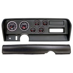 AutoMeter 6 Gauge Direct-Fit Dash Kit, Pontiac Gto NO AC 70-72, Sport-Comp II