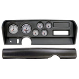 6 GAUGE DIRECT-FIT DASH KIT, PONTIAC GTO NO AC 70-72, ULTRA-LITE II