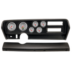 AutoMeter 6 Gauge Direct-Fit Dash Kit, Pontiac Gto AC 70-72, Ultra-Lite