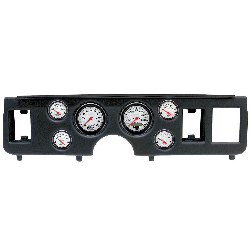 AutoMeter 6 Gauge Direct-Fit Dash Kit, Ford Mustang 79-86, Phantom