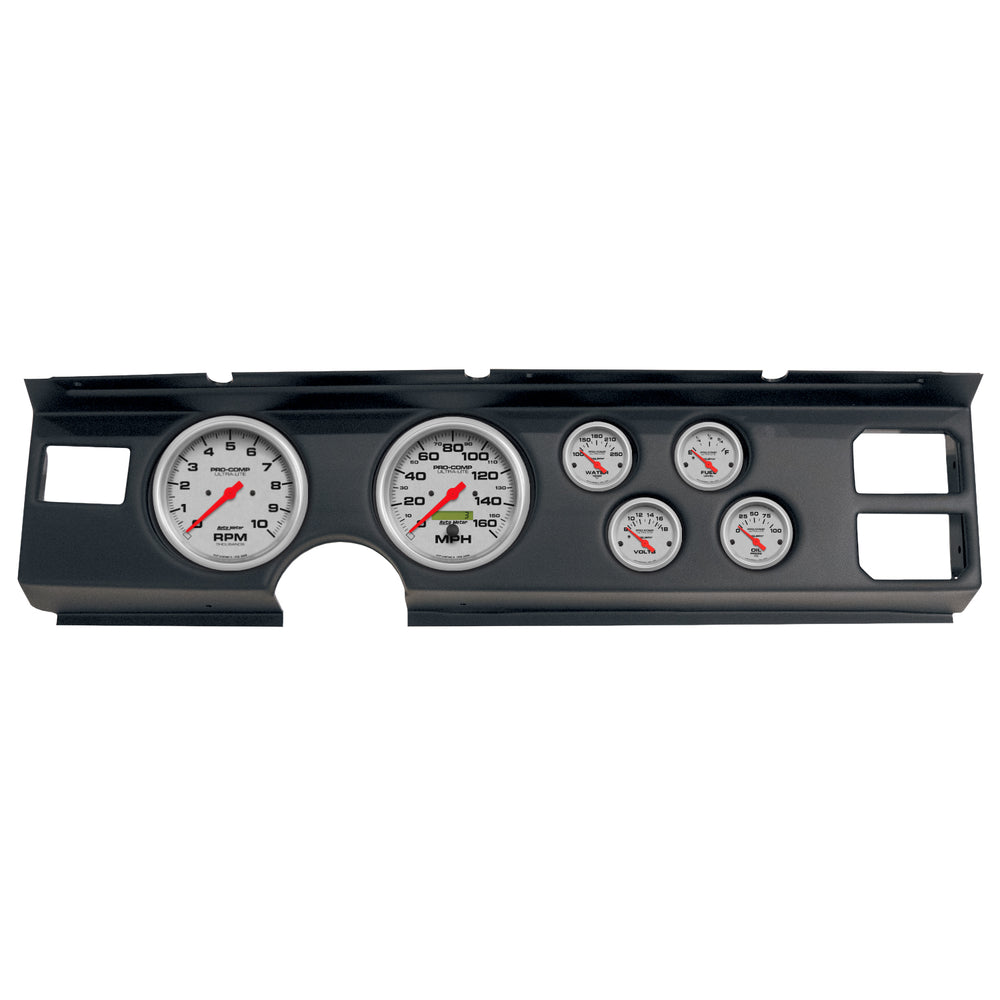 AutoMeter 6 Gauge Direct-Fit Dash Kit, Pontiac Firebird 82-84, Ultra-Lite