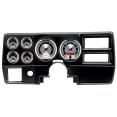 AutoMeter 6 Gauge Direct-Fit Dash Kit, Chevy/GMC Truck AC 84-87, American Muscle