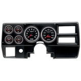 6 GAUGE DIRECT-FIT DASH KIT, CHEVY/GMC TRUCK AC 84-87, SPORT-COMP II