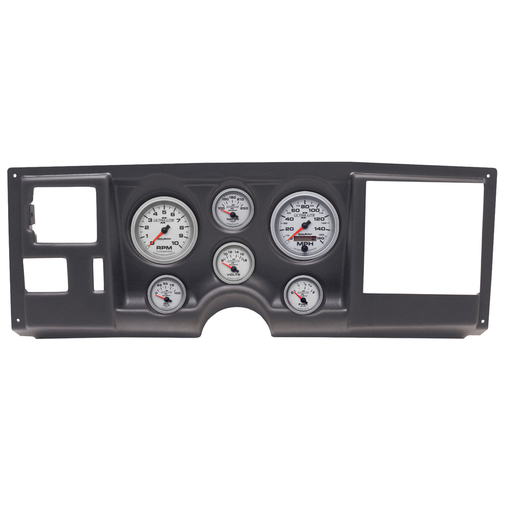 AutoMeter 6 Gauge Direct-Fit Dash Kit, Chevy/GMC Truck 88-94, Ultra-Lite II