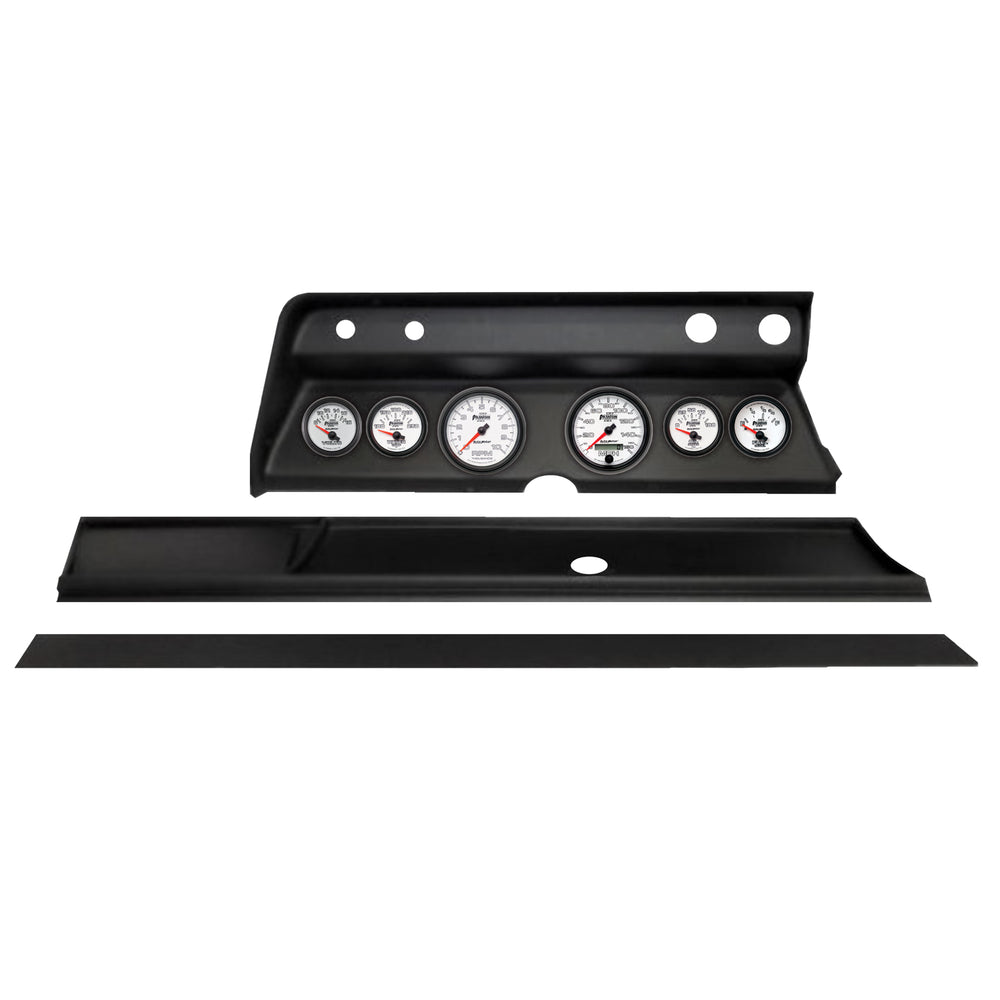 AutoMeter 6 Gauge Direct-Fit Dash Kit, Chevy Chevelle 66, Phantom II