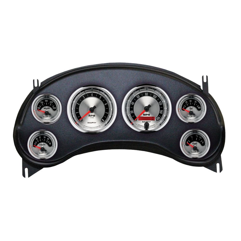 AutoMeter 6 Gauge Direct-Fit Dash Kit, Chevy S10 Truck 98-04, American Muscle