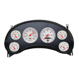 6 GAUGE DIRECT-FIT DASH KIT, CHEVY S10 TRUCK 98-04, ARCTIC WHITE