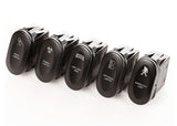 Rugged Ridge Etched 2POSITION Rocker Switch SET OF 5